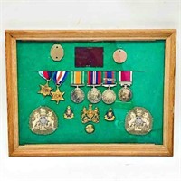 WWII CANADIAN MEDAL GROUP (6)
