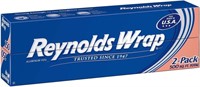 G) ~500 sq ft Reynolds Wrap Aluminum Foil, one