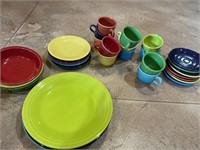 Lot of newer fiesta dishes no chips or cracks