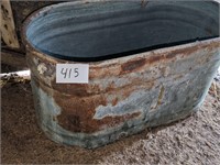 Metal Water Tub