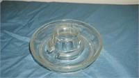 Vintage Clear Chicken Poultry Waterier