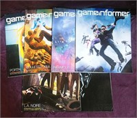 6 gameinformer magazines