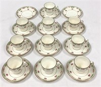 Minton China Cups and Saucers