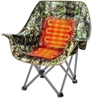 UNP Heated Portable Camp Chair - Camo