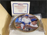 1992 Sports Impressions Babe Ruth Collector Plate