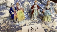 Vintage Porcelain Victorian figurines   Made in