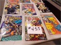 12) assorted vintage comic books
