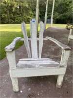 Vintage Outdoor Adirondack Chair