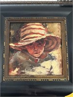 ORIG PAINTING ANDRE KOHN OIL CANVAS LISTED NOTE