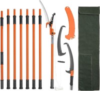 Pole Saws for Tree Trimming  7.3-27 ft Manual Pole