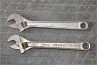 Crescent USA 10" adj wrenches, X's the MONEY