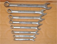 Craftsman USA comb wrench set