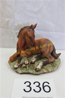 Homco "Horse" - Colt/Foal Figurine - 1982