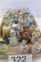 Porcelain / Ceramic Bell Figurines (19)