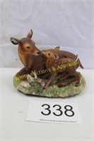 Homco Deer / Fawn Figurine - 1979