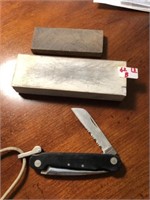 Camillus Rigging Knife + 2 Sharpening Stones