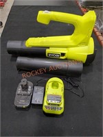 RYOBI 18v 250 CFM Blower Kit