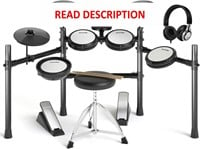 Electric Drum Set with Quiet Mesh Pads  AED-403