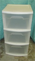 Sterilite 24" T Plastic Drawer Storage