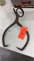 Old ice tongs