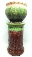 Ceramic Flower Pot w/ Ceramic Pedestal