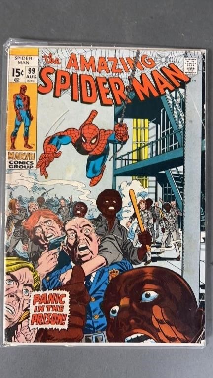 The Amazing Spider-Man #99 Key Marvel Comic Book