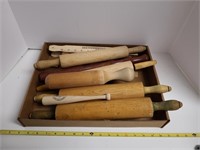 Various Wood Rolling Pins