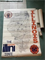 90s Assorted U OF I Illinois Posters