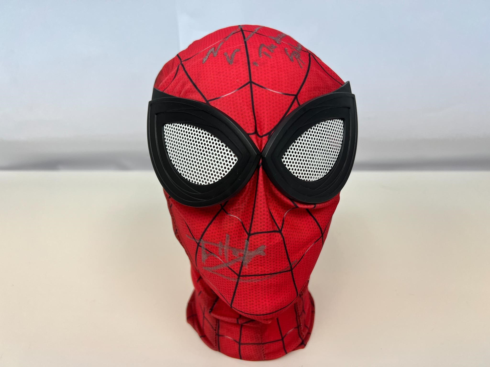 Autograph COA Spiderman Mask