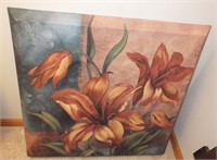 CANVAS LILLY PRINT
