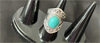 turquoise look like ring
