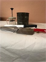 Simmons Sifter,Chopper,Clever, Knifes
