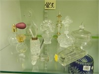 (5) Cologne Bottles, (2) Perfume Bottles, Etc. -