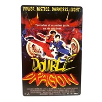 Double Dragon Movie poster tin, 8x12, come in