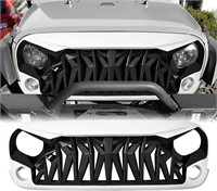 $173  White&Black Shark Grill Front 2007-2018 Jeep