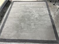 82x94” grey area rug 
Very nice quality