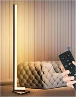 Modern Corner LED Floor Lamp with Remote Control