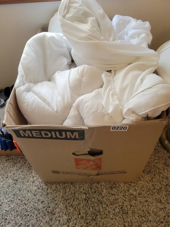 Lot of Bedding & Material