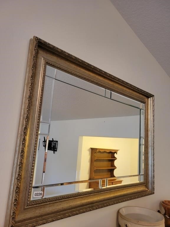 Large Framed Mirror