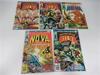 Nova #1/3/5/6/9 (1976, Marvel) 1st Nova!