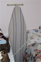 Ironing board & curtain rod