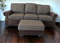 Nice Mayo Couch and Ottoman