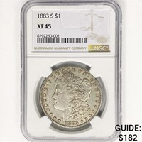 1883-S Morgan Silver Dollar NGC XF45