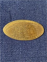 1973 Mississippi river expedition pressed penny
