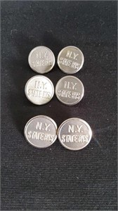 New York State Railways Buttons