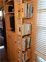 Shelves of Cookbooks