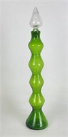 Blenko Glass Spool Decanter