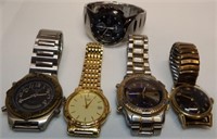 (6) Wristwatches - Seiko Chronograph & More