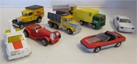 Large lot of metal Hot Wheel cars that includes