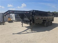 *2024 Norstar Iron Bull GN 83"X14' Dump Trailer